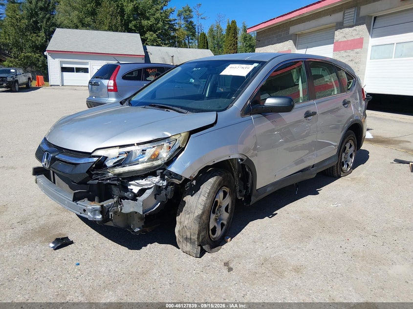 2016 Honda CR-V, Удар спереди, IAAI, VIN 3CZRM3H30GG706834 — фото 2