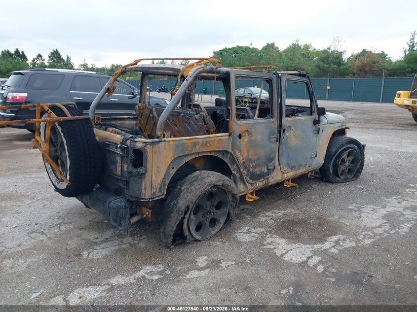 Vin: 1c4bjweg8jl911174, lot: 46627560, jeep wrangler jk unlimited sahara 4x4 20184