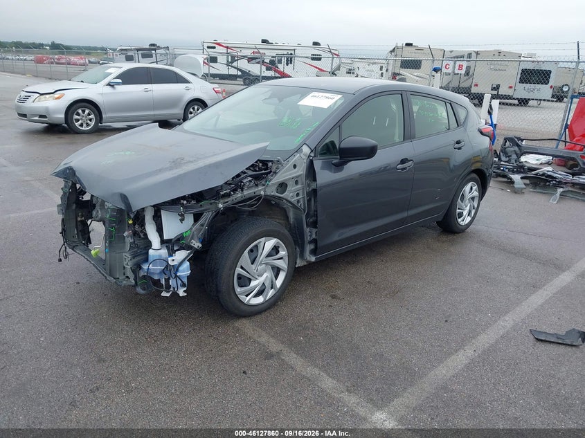 Vin: jf1guabc7s8292627, lot: 46627580, subaru impreza base 5-door 20252