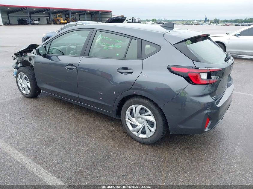 Vin: jf1guabc7s8292627, lot: 46627580, subaru impreza base 5-door 20253