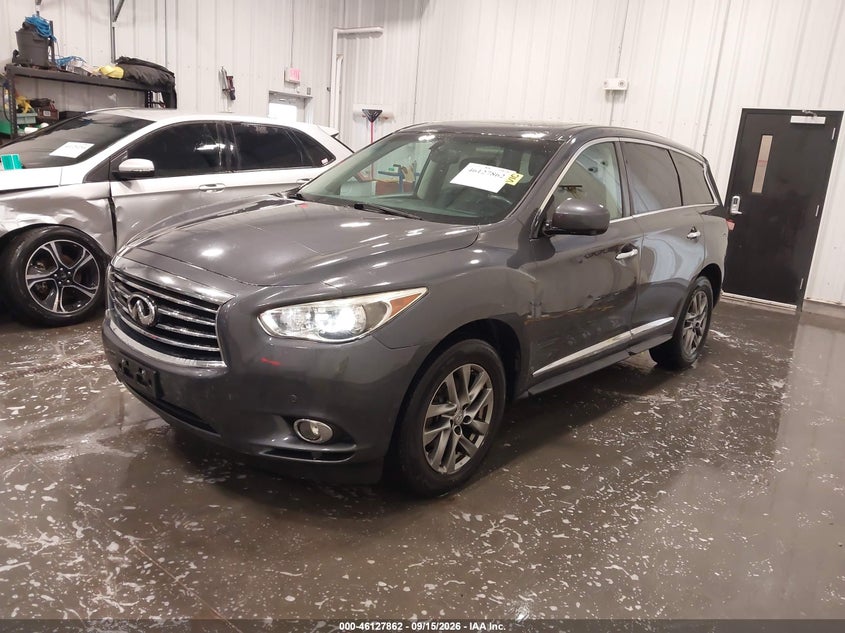 Vin: 5n1al0mm2dc318176, lot: 46627582, infiniti jx35 20132