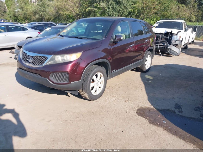 Vin: 5xyktca13bg014951, lot: 46627584, kia sorento lx 20112