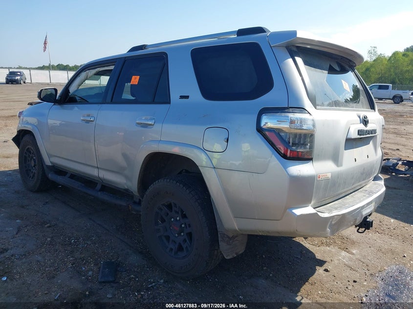 Vin: jtefu5jr7m5234293, lot: 46627603, toyota 4runner sr5 premium 20213
