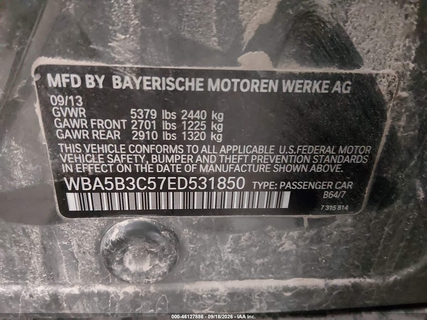 2014 BMW 535I XDRIVE · Photo 9