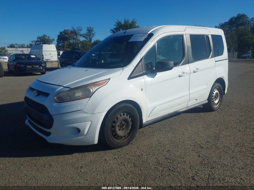 Vin: nm0as8f76e1147665, lot: 46627608, ford transit connect xlt 20142
