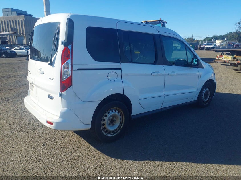 Vin: nm0as8f76e1147665, lot: 46627608, ford transit connect xlt 20144