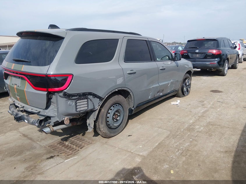 Vin: 1c4sdjct8pc568644, lot: 46627610, dodge durango r/t plus awd 20234