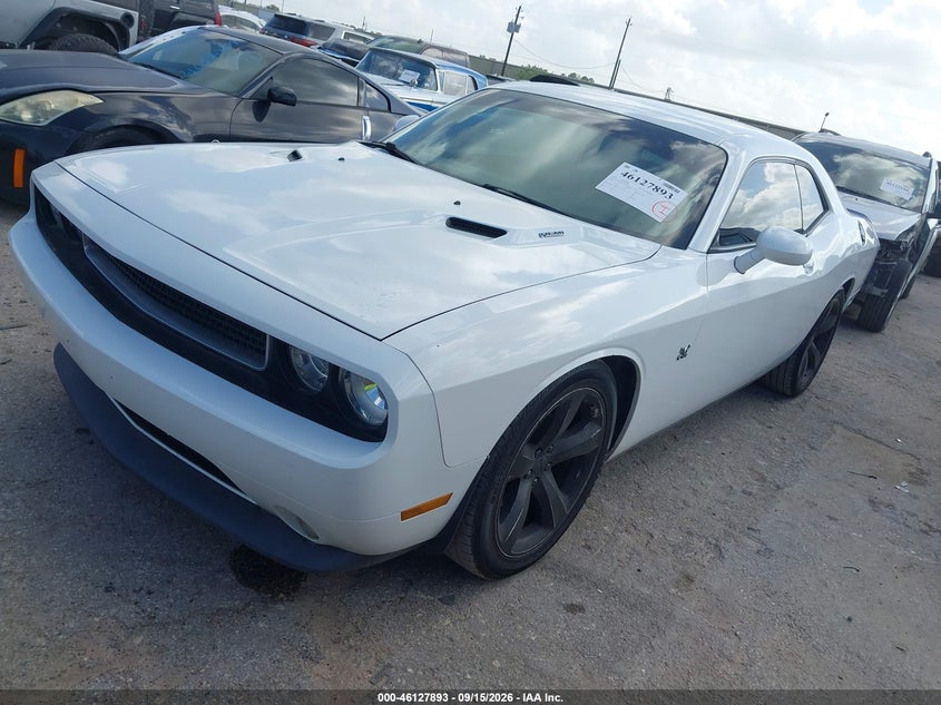 Vin: 2c3cdybt3eh273965, lot: 46627613, dodge challenger r/t plus 20142