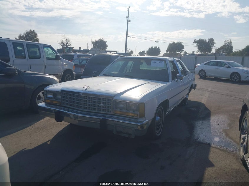 FORD CROWN VICTORIA 1987 VIN 2FABP73F3HX212326