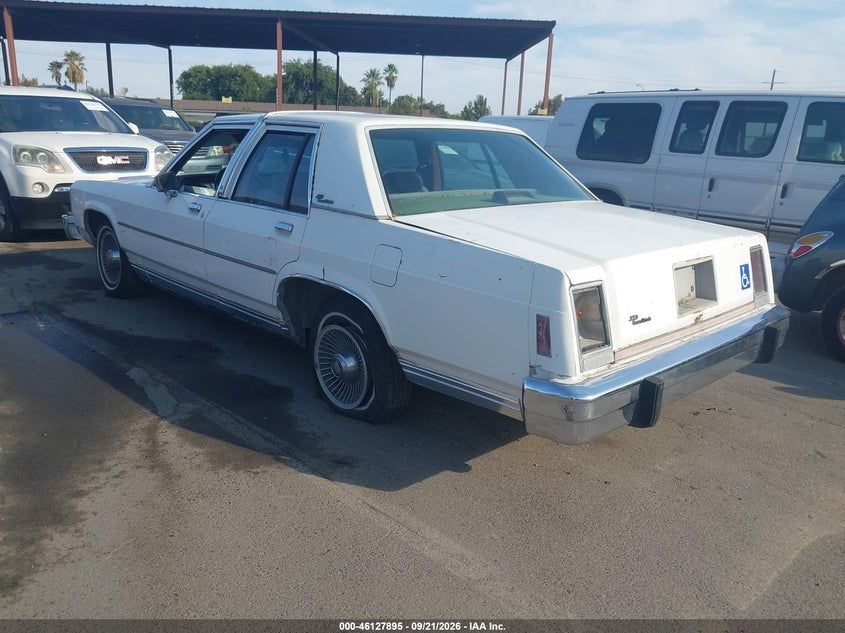 FORD CROWN VICTORIA 1987 VIN 2FABP73F3HX212326