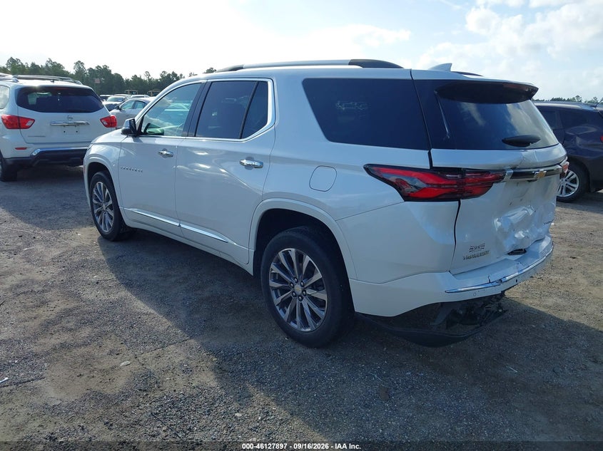 Vin: 1gnerkkwxnj105341, lot: 46627617, chevrolet traverse fwd premier 20223