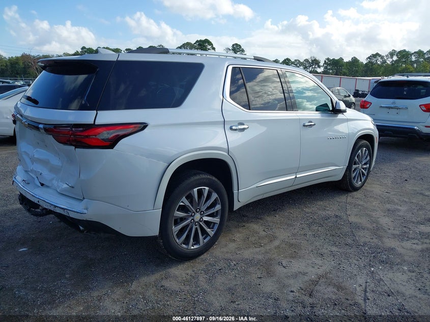 Vin: 1gnerkkwxnj105341, lot: 46627617, chevrolet traverse fwd premier 20224
