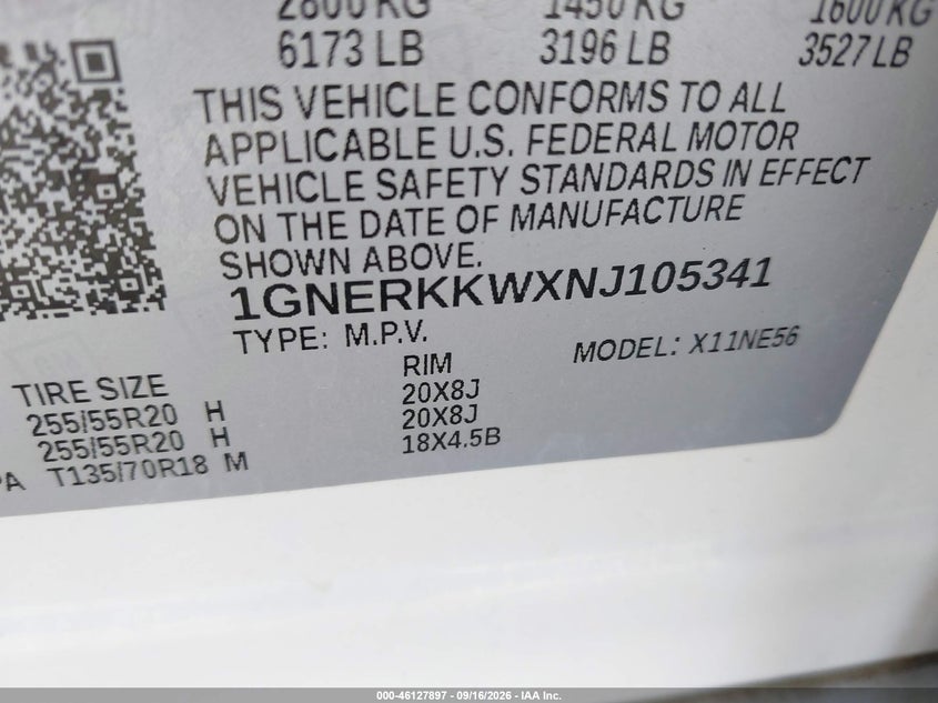 2022 CHEVROLET TRAVERSE FWD PREMIER · Фото 9