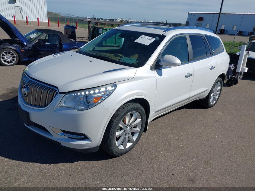 2016 Buick Enclave, Rear, IAAI, VIN 5GAKVCKDXGJ200935 — photo 2