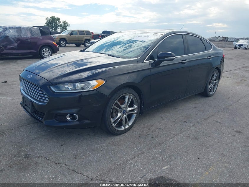 Vin: 3fa6p0k90dr148551, lot: 46627622, ford fusion titanium 20132