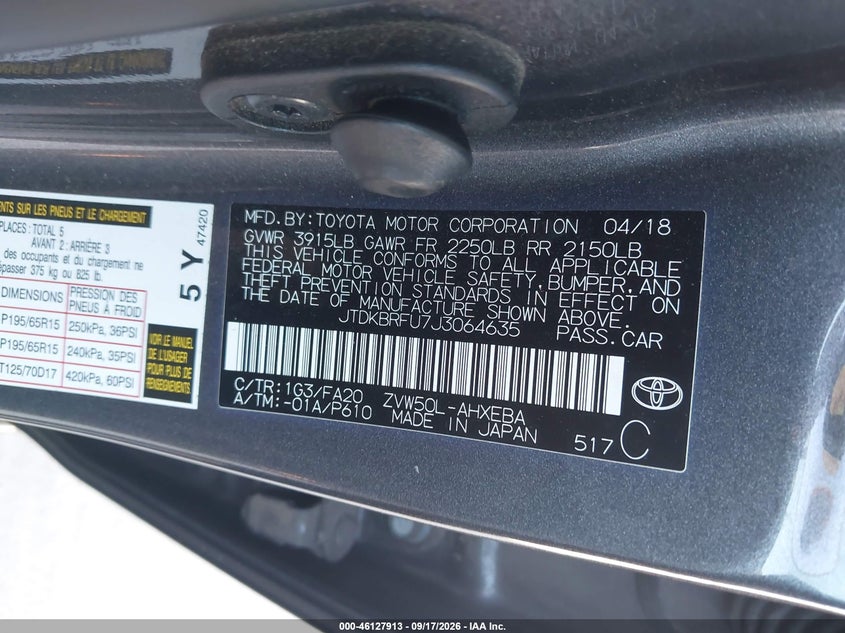 TOYOTA PRIUS - zdjęcie 9