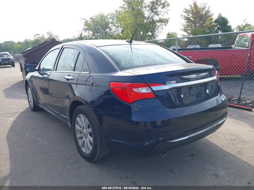 Vin: 1c3ccbcgxdn684755, lot: 46627636, chrysler 200 limited 20133