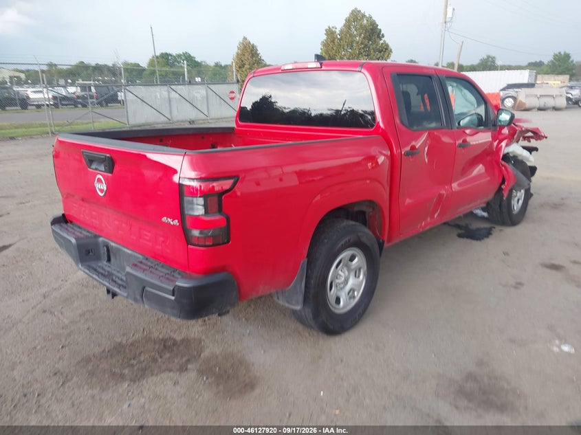 Vin: 1n6ed1ek9rn645852, lot: 46627640, nissan frontier s 4x4 20244