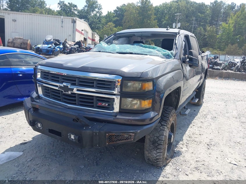 2014 Chevrolet Silverado, Rollover, IAAI, VIN 3GCUKREC5EG131110 — photo 2