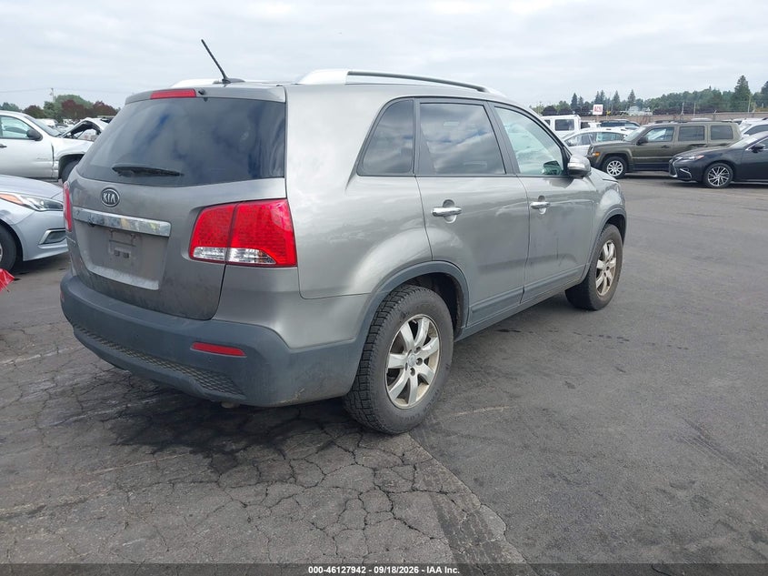 Vin: 5xykt3a67dg350522, lot: 46627662, kia sorento lx 20134