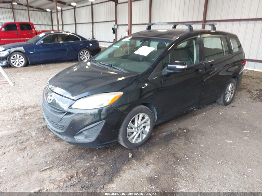 2013 Mazda 5, Right Side, IAAI, VIN JM1CW2BL9D0146482 — photo 2