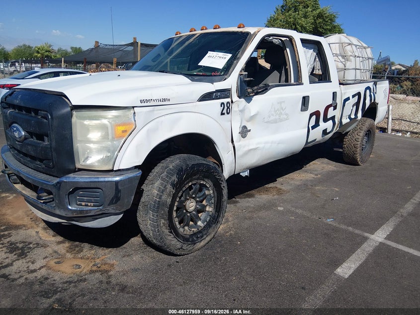 Vin: 1ft7w2bt9bed12470, lot: 46627679, ford f-250 xl 20112