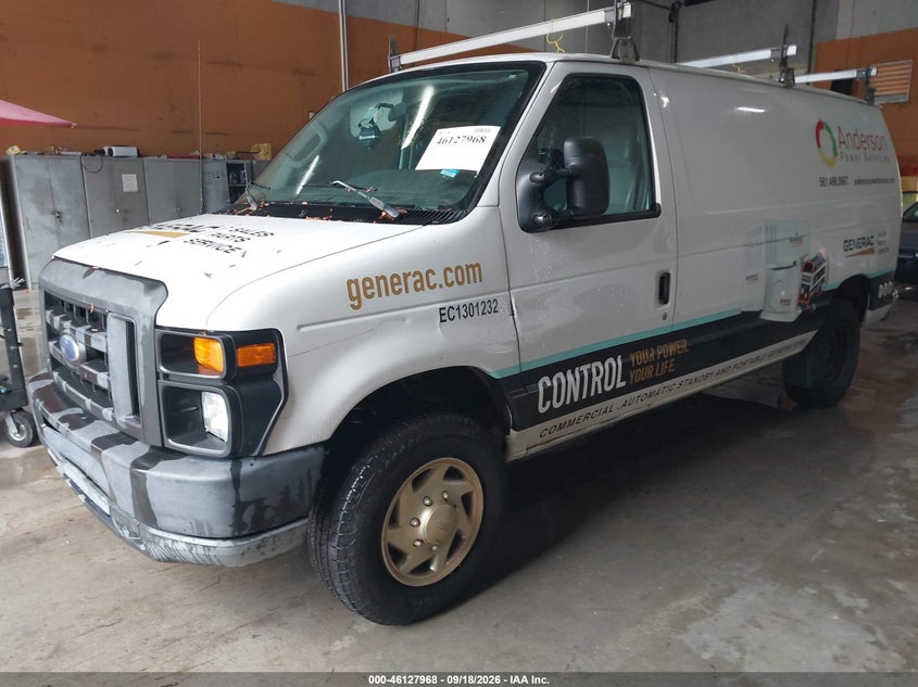 Vin: 1ftne2ew4bda38214, lot: 46627688, ford e-250 commercial 20112