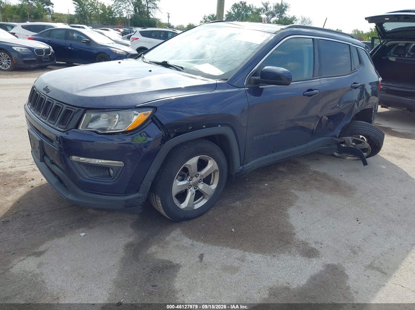 Vin: 3c4njcbb7ht669173, lot: 46627699, jeep new compass latitude fwd 20172