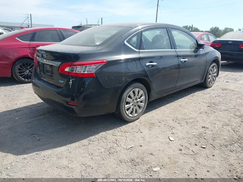 2014 NISSAN SENTRA auction photo 4