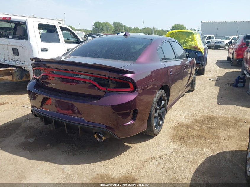 Vin: 2c3cdxhg4nh194888, lot: 46627714, dodge charger gt rwd 20224
