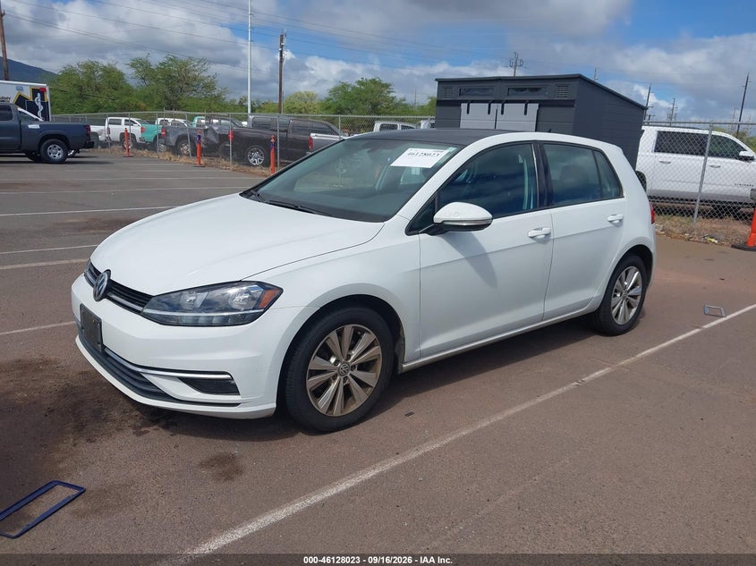 Vin: 3vwg17au4jm252514, lot: 46627743, volkswagen golf tsi s/tsi se 20182