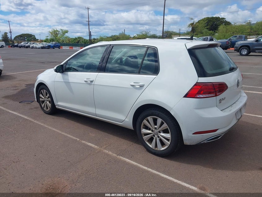 Vin: 3vwg17au4jm252514, lot: 46627743, volkswagen golf tsi s/tsi se 20183