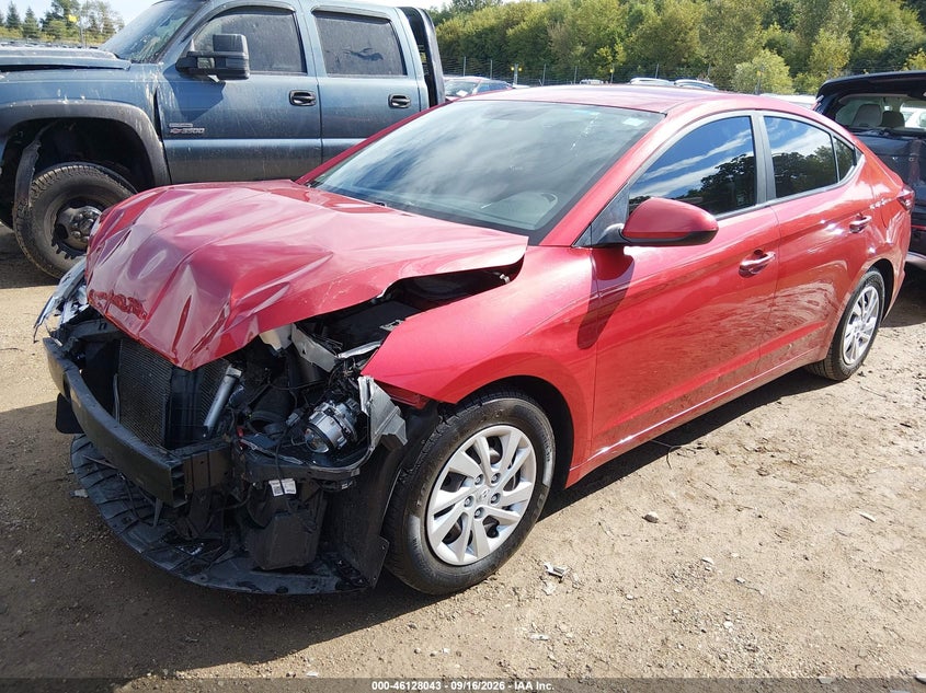 2019 Hyundai Elantra, Front End, IAAI, VIN 5NPD74LF8KH462350 — photo 2