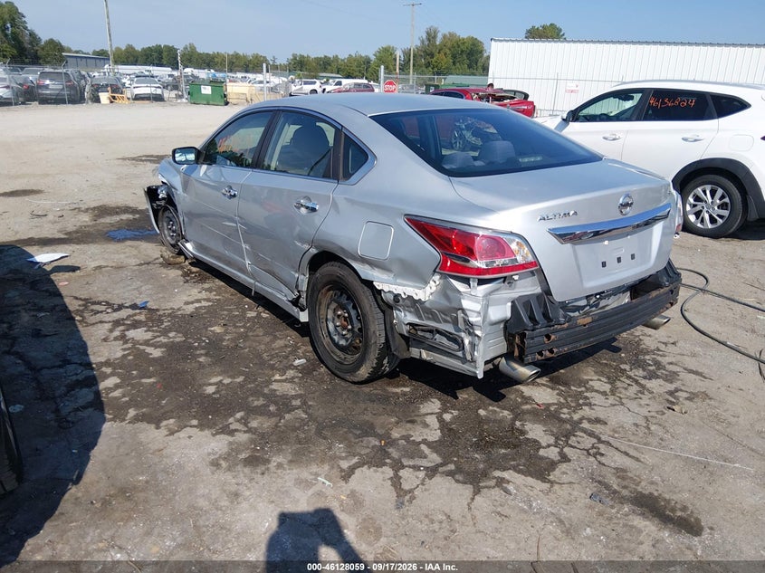 Vin: 1n4al3ap4fc200871, lot: 46627779, nissan altima 2.5 s 20153