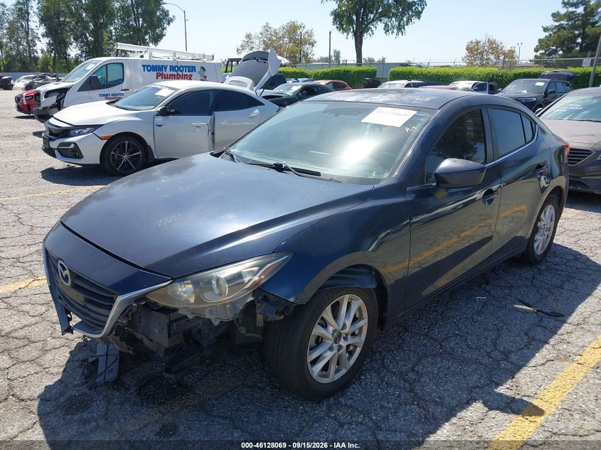 Vin: jm1bm1x72g1287075, lot: 46627789, mazda mazda3 i grand touring 20162
