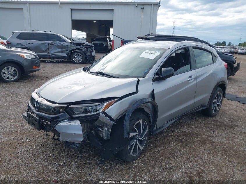 Vin: 3czru6h18kg711269, lot: 46627792, honda hr-v sport 20192