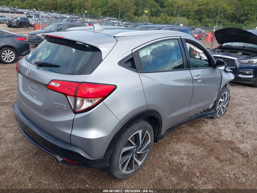 Vin: 3czru6h18kg711269, lot: 46627792, honda hr-v sport 20194