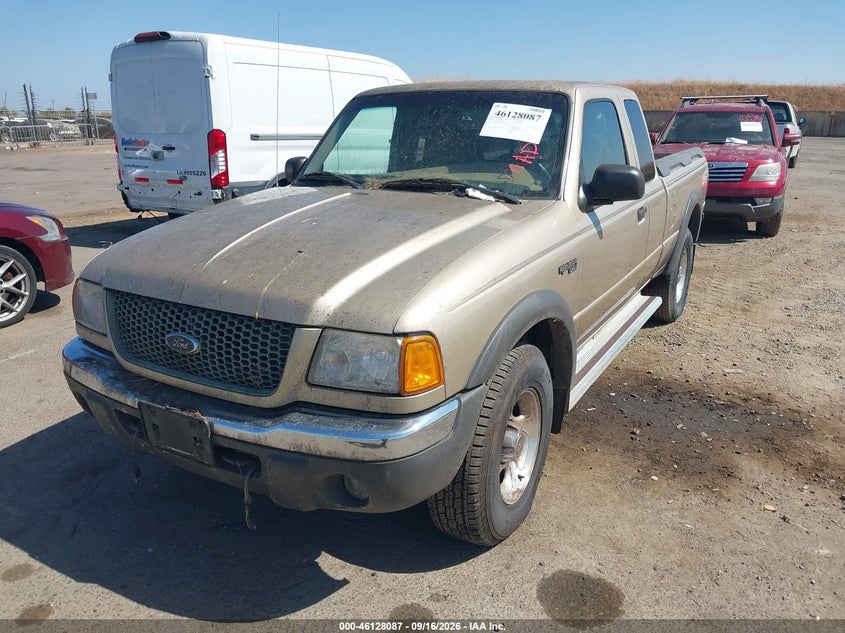 2001 Ford Ranger, Звичайний знос, IAAI, VIN 1FTZR15E21PA96987 — фото 2