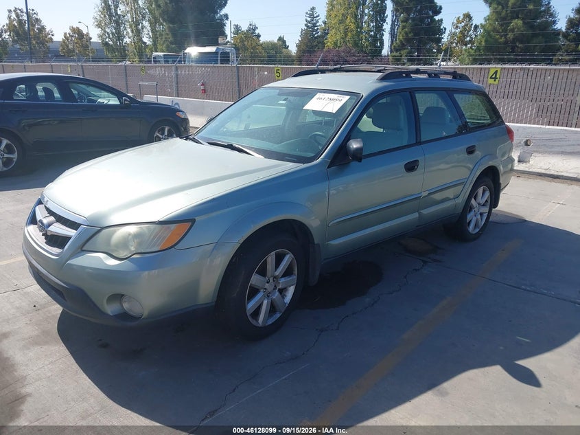 2009 SUBARU OUTBACK auction photo 2