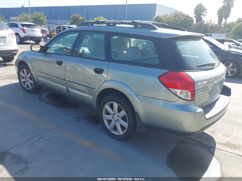 2009 SUBARU OUTBACK auction photo 3