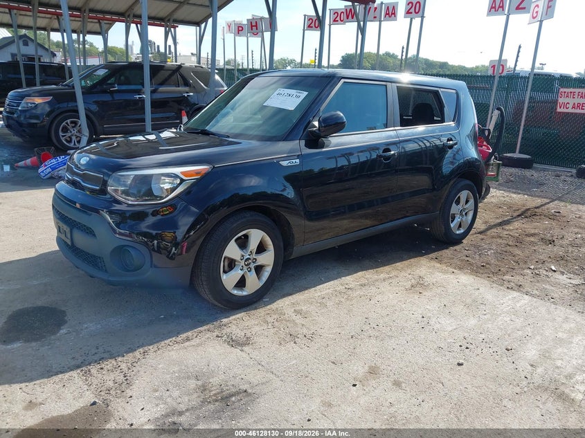 Vin: kndjn2a22j7586999, lot: 46627850, kia soul 20182