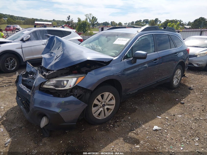 Vin: 4s4bsbcc1f3211599, lot: 46627881, subaru outback 2.5i premium 20152