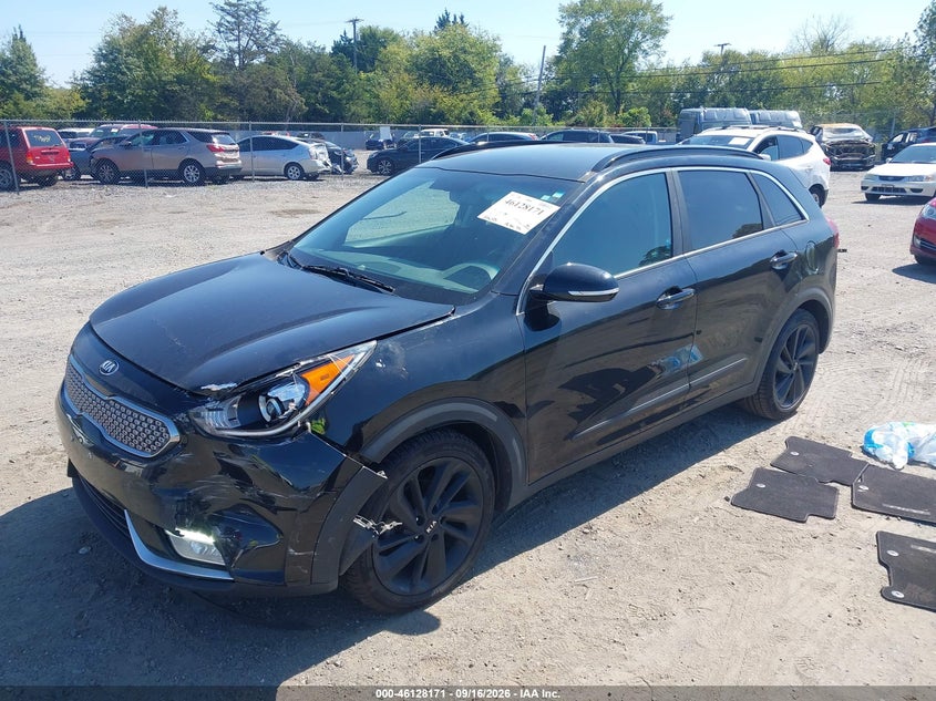 Vin: kndcc3lc3k5251824, lot: 46627891, kia niro s touring 20192