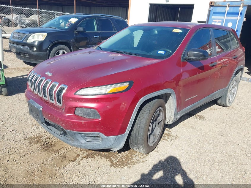 Vin: 1c4pjlab3fw579441, lot: 46627899, jeep cherokee sport 20152