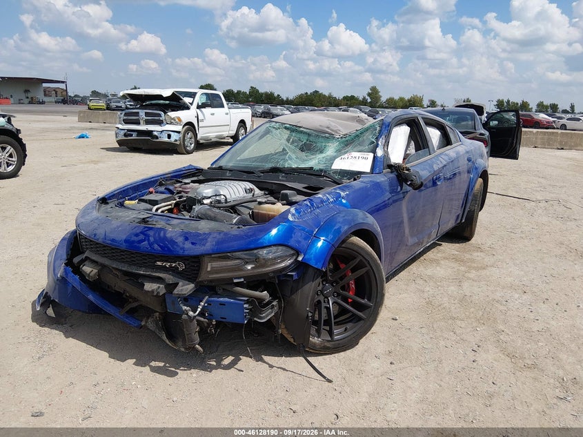 Vin: 2c3cdxl91mh600410, lot: 46627910, dodge charger srt hellcat widebody rwd 20212