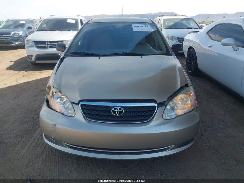 TOYOTA COROLLA 2008 VIN 1NXBR32EX8Z978403
