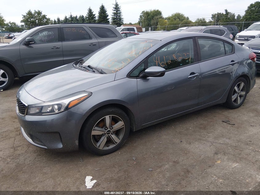 Vin: 3kpfl4a75je178340, lot: 46627957, kia forte s 20182