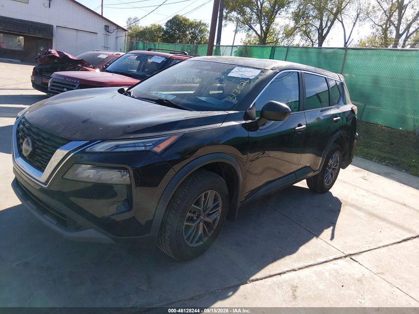 Vin: 5n1bt3aa6pc760012, lot: 46627964, nissan rogue s fwd 20232