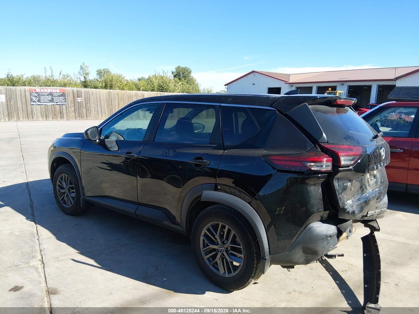 Vin: 5n1bt3aa6pc760012, lot: 46627964, nissan rogue s fwd 20233