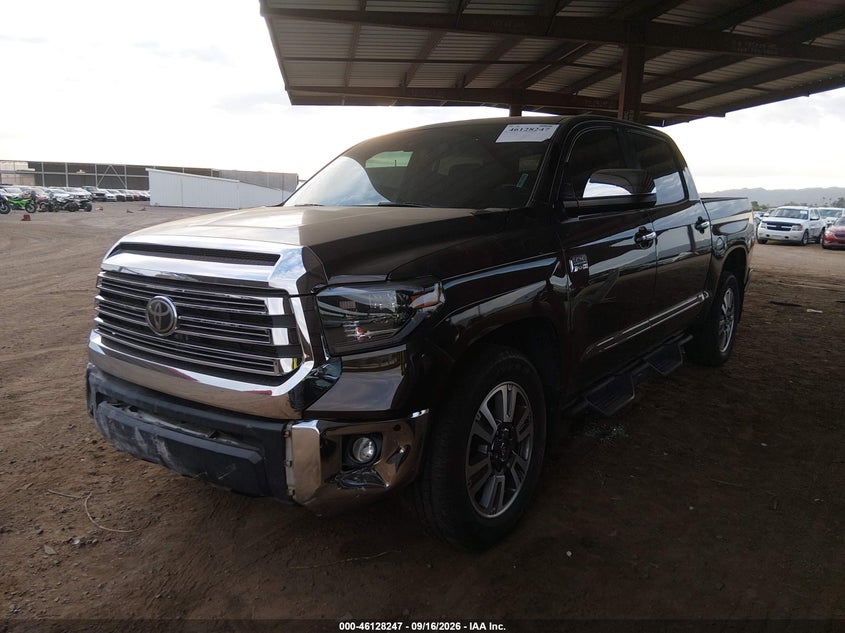 Vin: 5tfay5f11lx925828, lot: 46627966, toyota tundra 1794 edition 20202